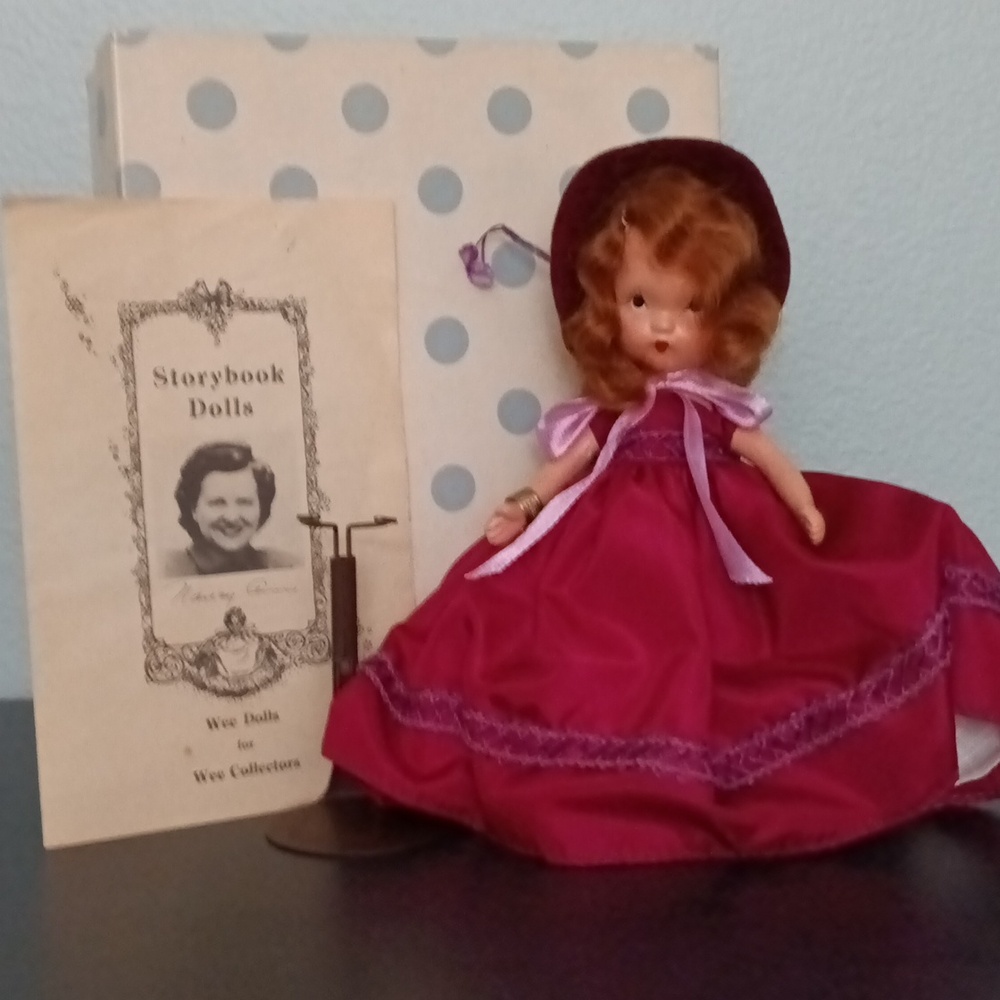 Nancy Ann Storybook Doll #92 -Season Series Autumn w/Box, Tag & More